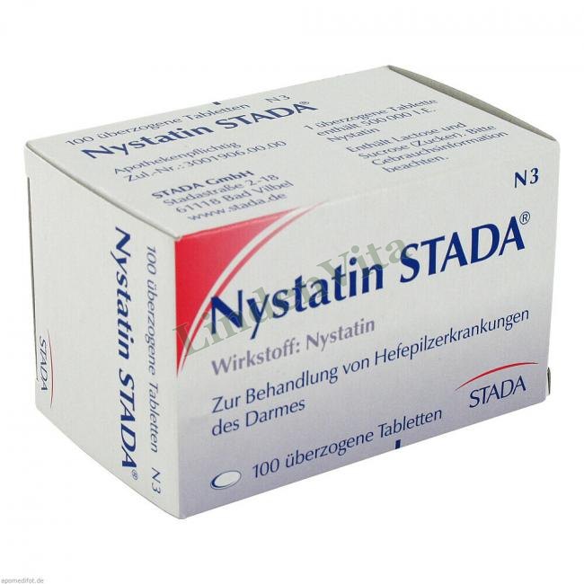 Ністатин / Nystatin - Ністатин — упаковка препарату
