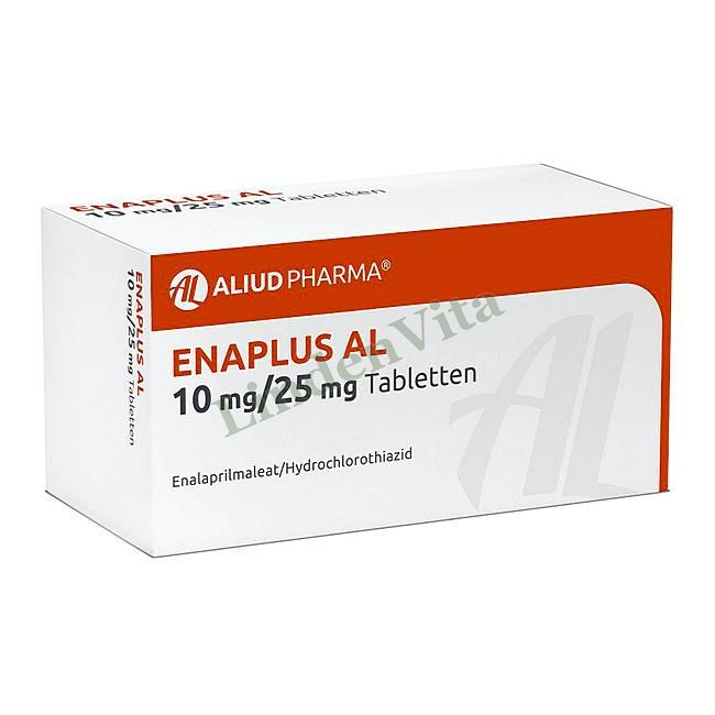 Енаплюс / Enaplus - Еналаприл + Гідрохлоротіазид — упаковка препарату