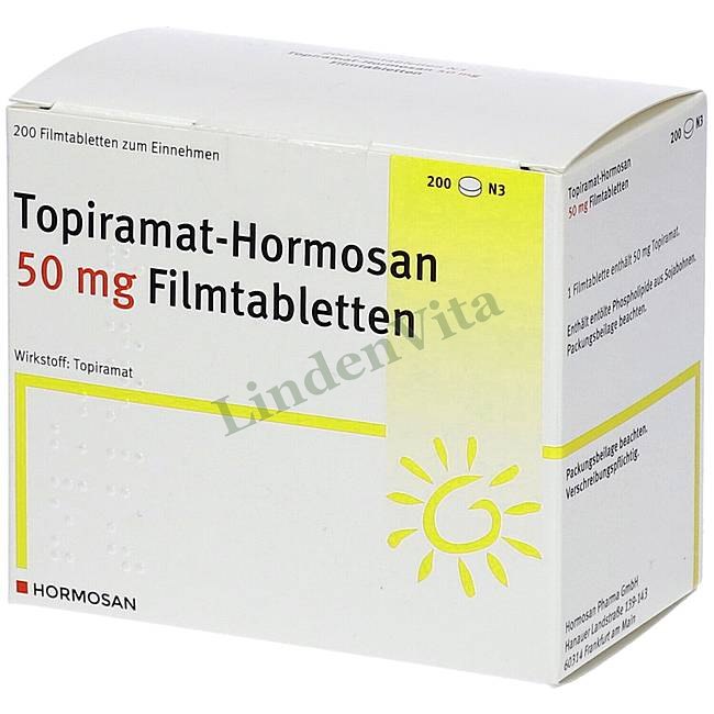Топірамат / Topiramat - Топірамат / Знеболювальні — упаковка препарату