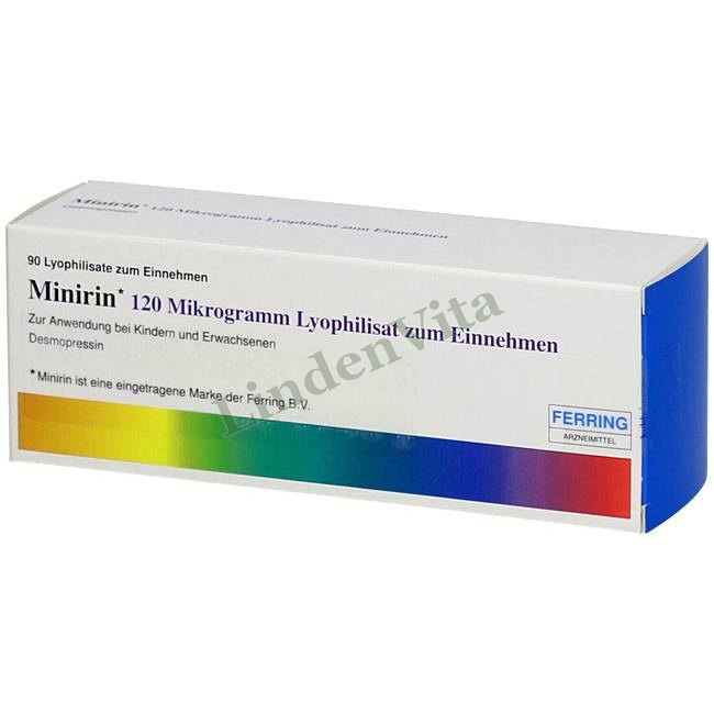 Минирин / Minirin - Десмопрессин — упаковка препарата