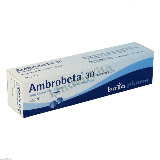 Амбробета / Ambrobeta - Амброксол — упаковка препарата