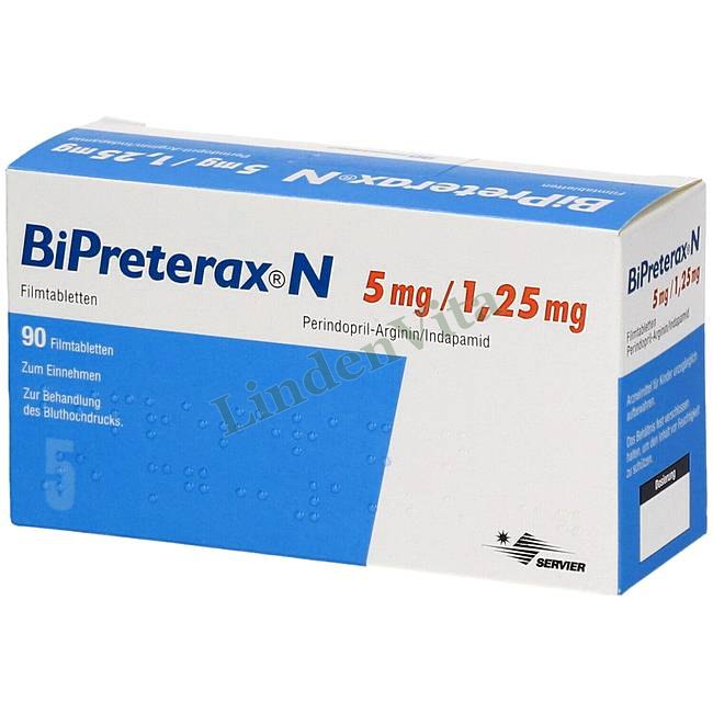 Біпретеракс / Bipreterax - Периндоприл + Індапамід — упаковка препарату