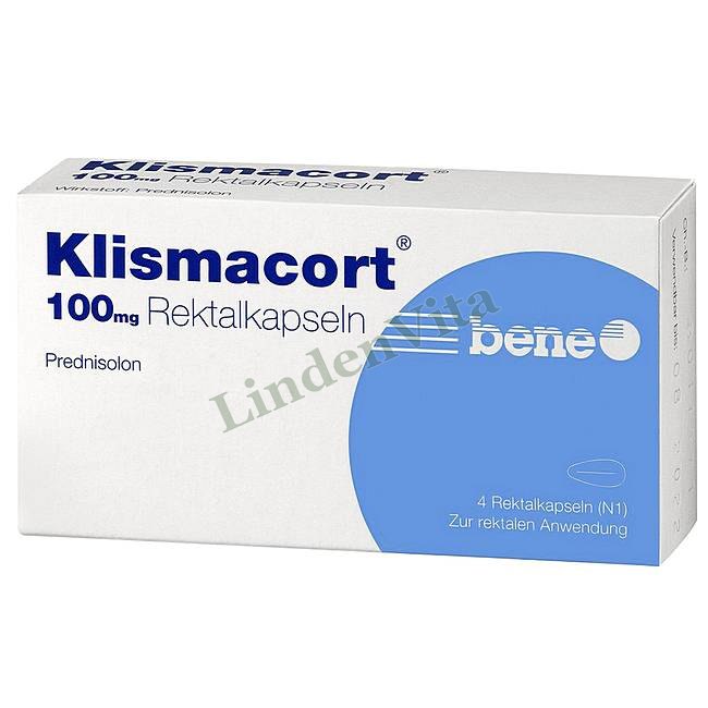 Клісмакорт / Klismacort - Преднізолон — упаковка препарату