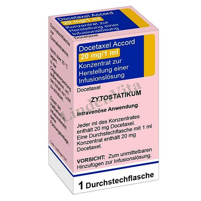 Доцетаксел / Docetaxel - Доцетаксел — упаковка препарату