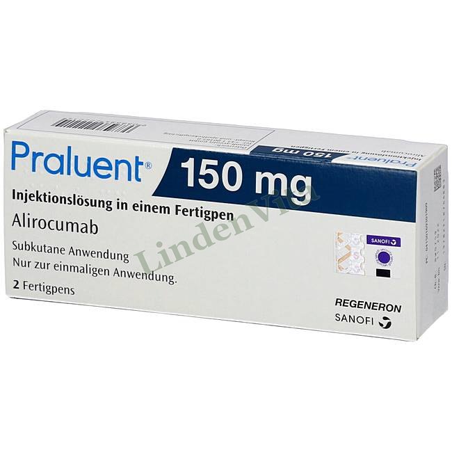 Пралуент / Praluent - Алирокумаб — упаковка препарата