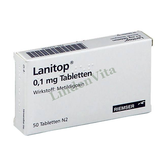 Ланітоп / Lanitop - Метилдигоксин — упаковка препарату