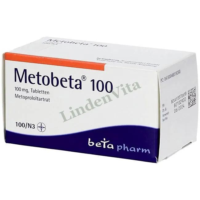 Метобета / Metobeta - Метопролол — упаковка препарата