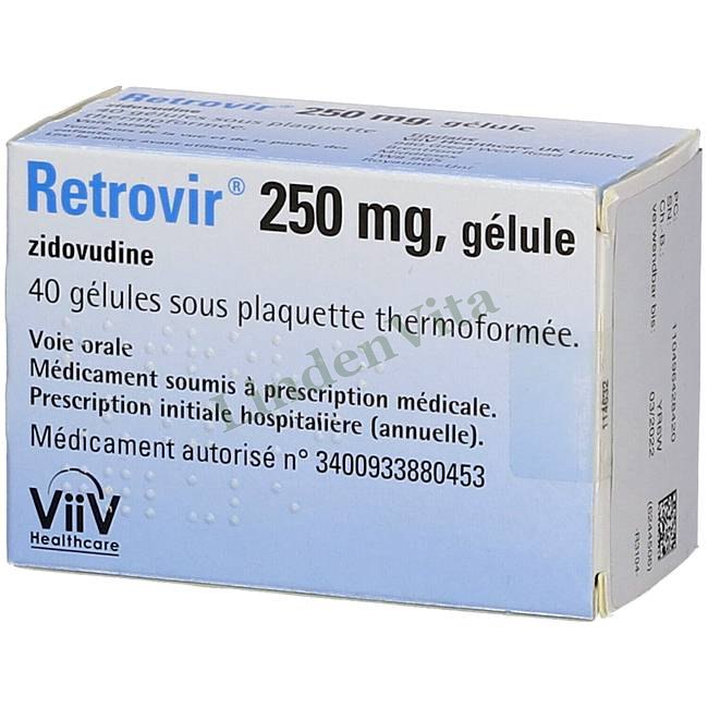 Ретровір / Retrovir - Зидовудин — упаковка препарату