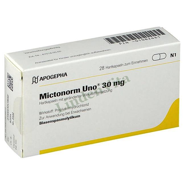 Миктонорм / Mictonorm - Пропиверин — упаковка препарата
