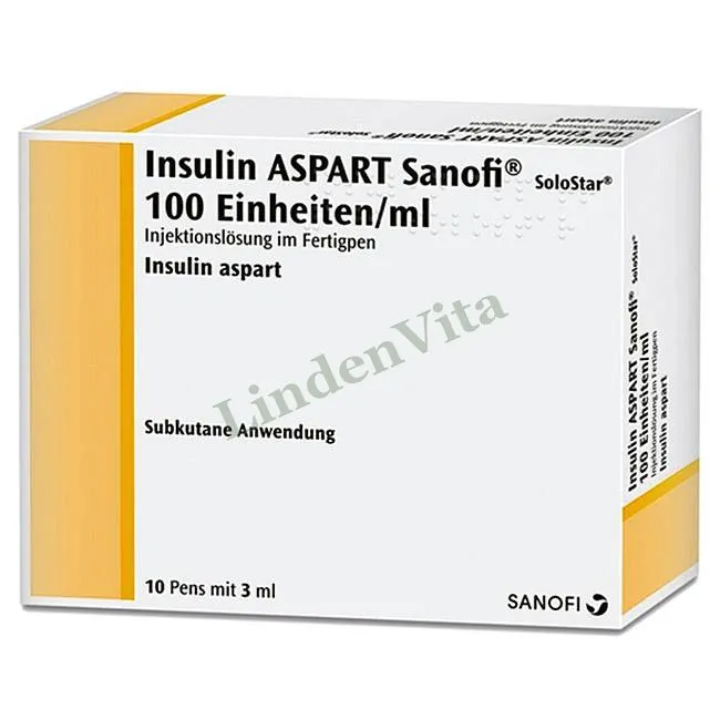 Инсулин Аспарт / Insulina Aspart - Инсулин аспарт — упаковка препарата