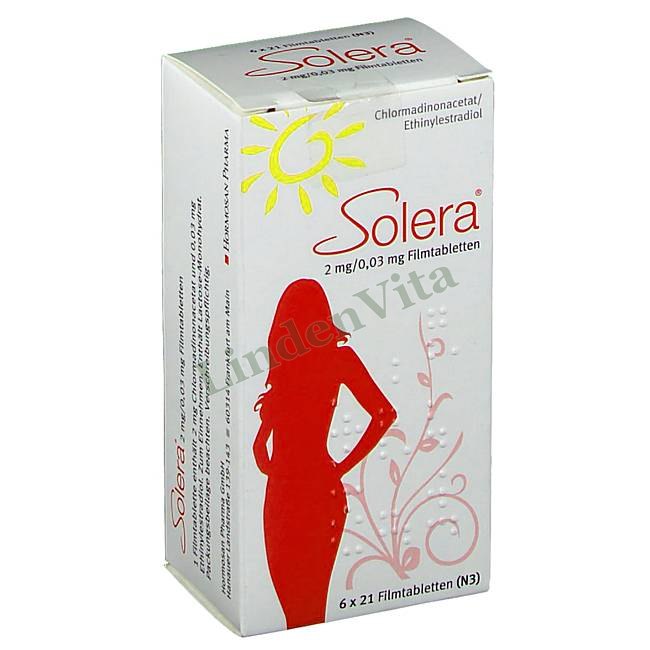 Солера / Solera - Хлормадинон + Этинилэстрадиол — упаковка препарата