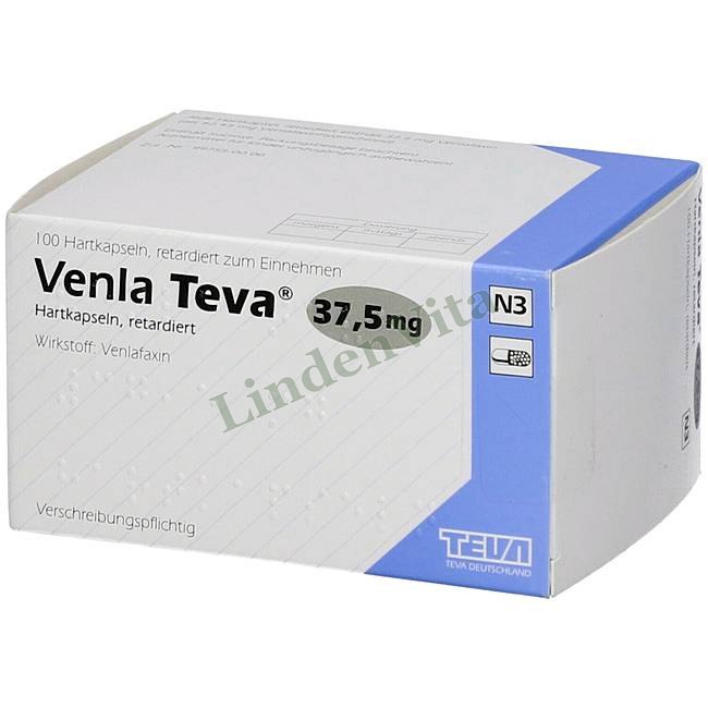 Венла / Venla - Венлафаксин — упаковка препарата