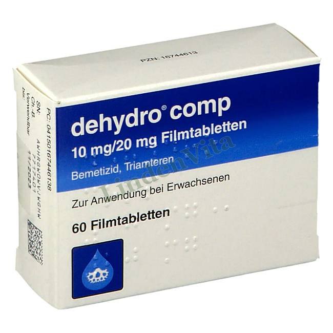 Дегідро / Dehydro - Беметизид + Триамтерен — упаковка препарату
