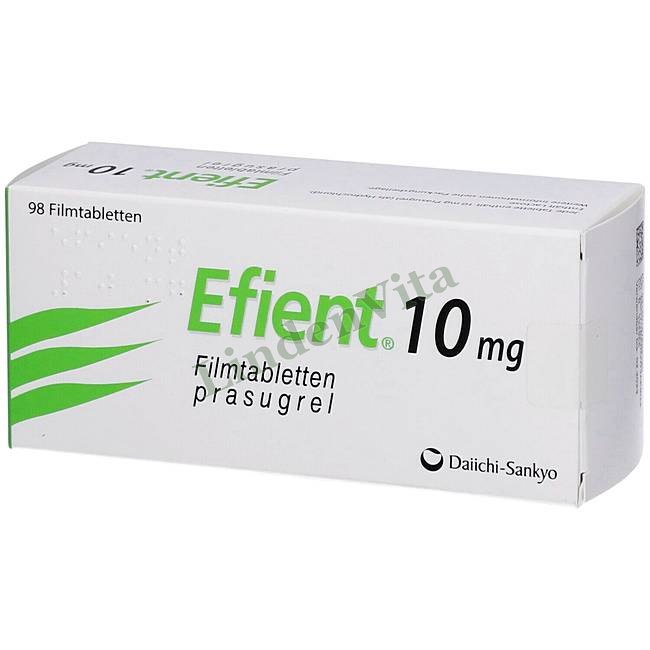 Ефієнт / Efient - Прасугрел — упаковка препарату