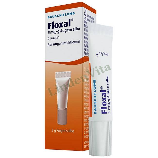 Флоксал / Floxal - Офлоксацин — упаковка препарату