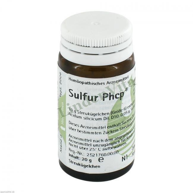 Сульфур Пхцп / Sulfur Phcp — упаковка препарату