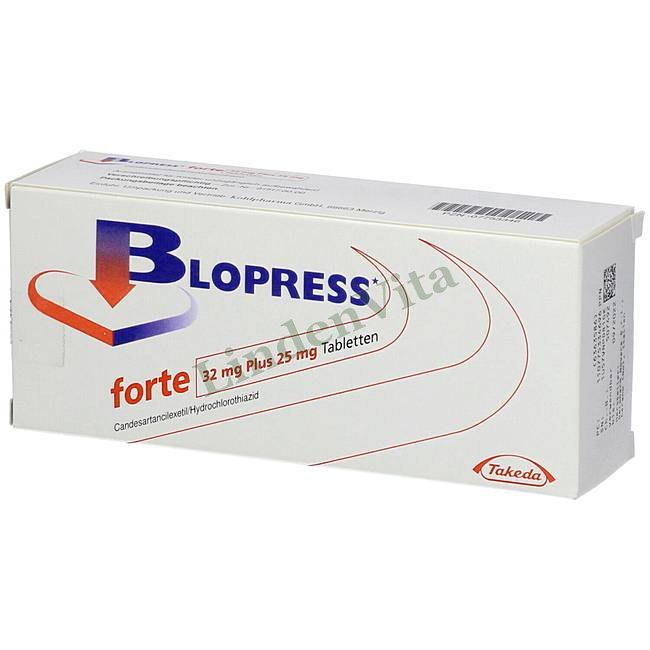 Блопресс / Blopress - Кандесартан + Гидрохлоротиазид / От давления — упаковка препарата