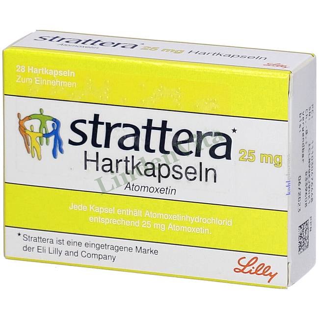 Страттера / Strattera - Атомоксетин — упаковка препарата