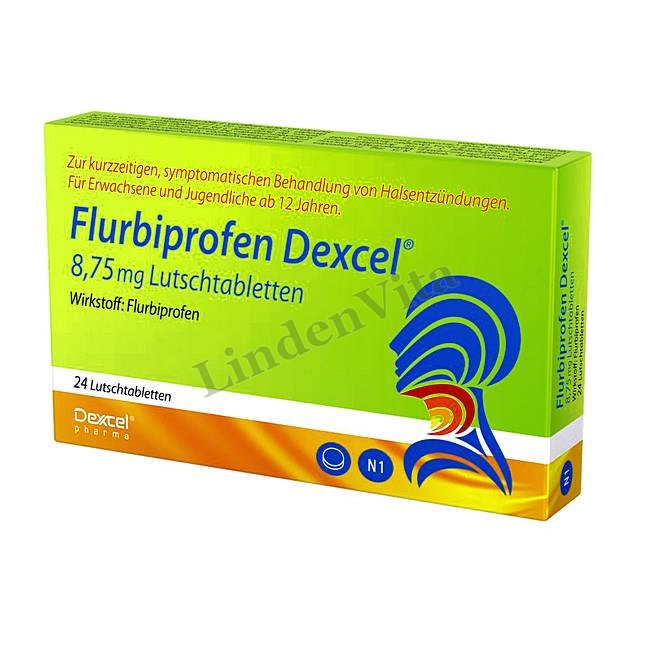 Флурбіпрофен / Flurbiprofen - Флурбіпрофен / Дихальна система — упаковка препарату