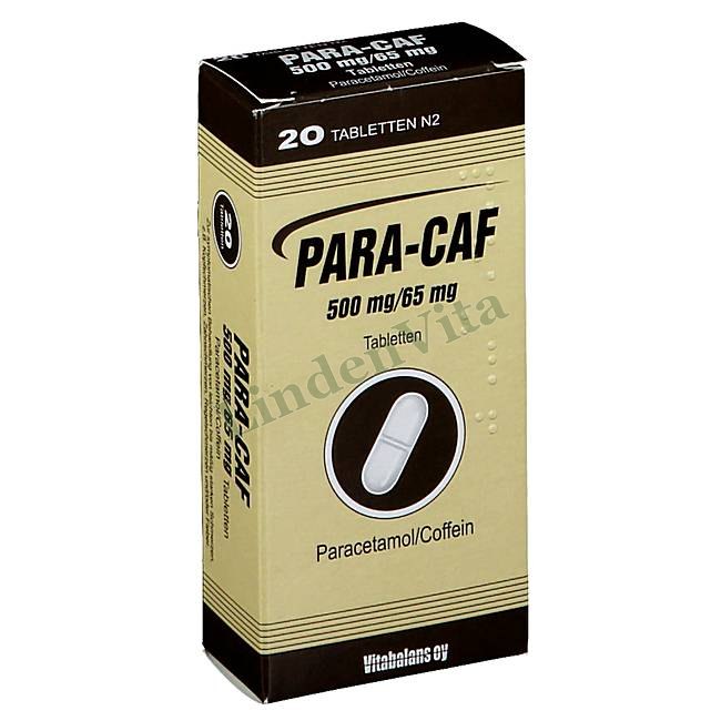Пара Каф / Para Caf - Парацетамол + Кофеїн — упаковка препарату