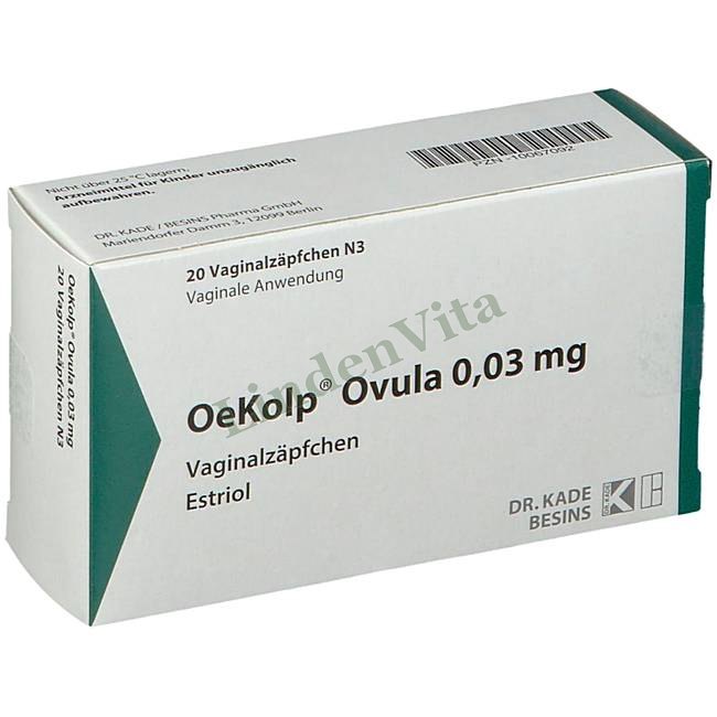 Эколп / Oekolp - Эстриол — упаковка препарата