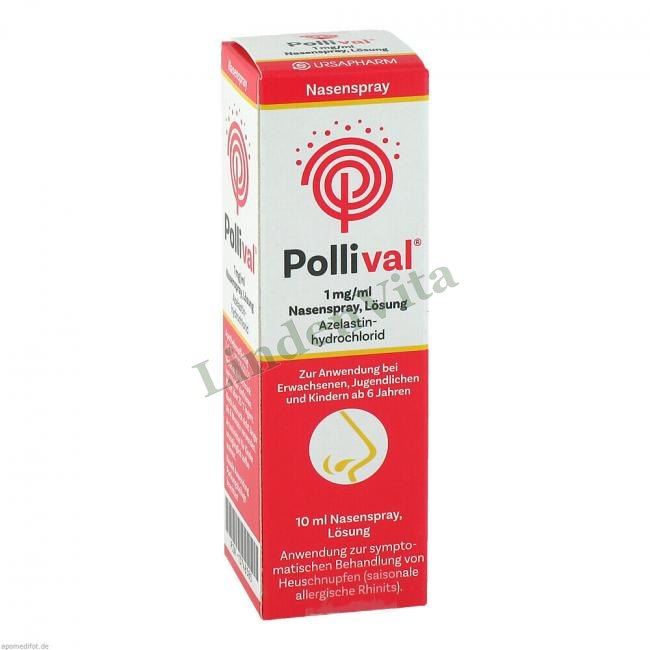 Полівал / Pollival - Азеластин / Дихальна система — упаковка препарату