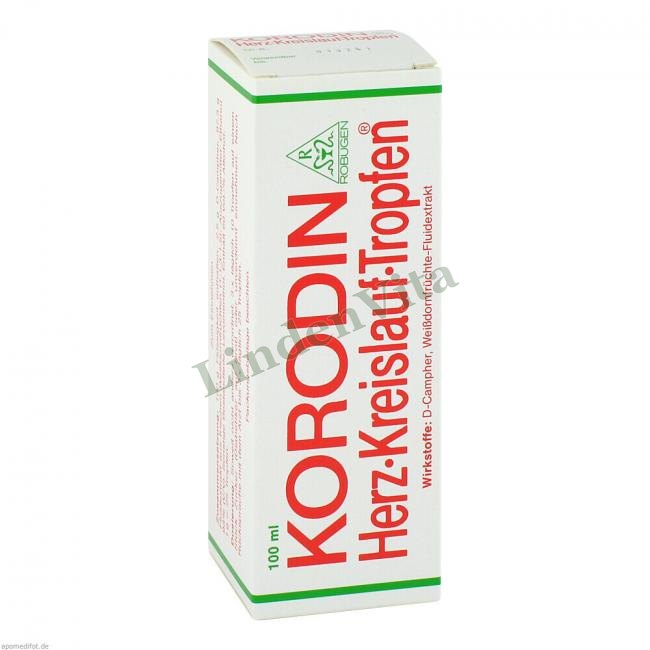 Кородин / Korodin - Камфора — упаковка препарата