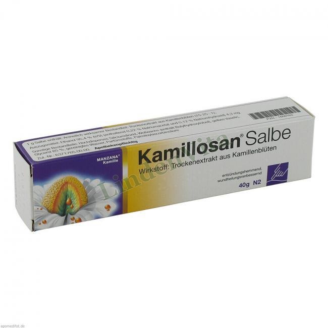 Каміллосан / Kamillosan - Квіти ромашки / Шкірні захворювання — упаковка препарату