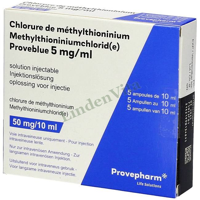 Метилтиониниумхлорид / Methylthioniniumchlorid - Метилтиониния хлорид — упаковка препарата