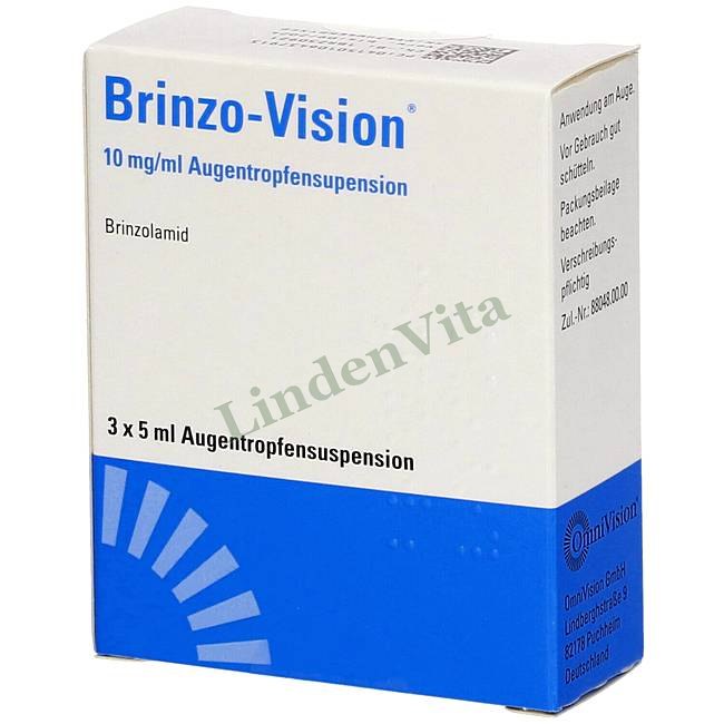 Бринзо Візіон / Brinzo Vision - Бринзоламід — упаковка препарату