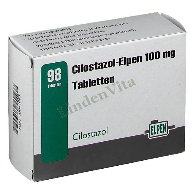 Цилостазол / Cilostazol - Цилостазол — упаковка препарата