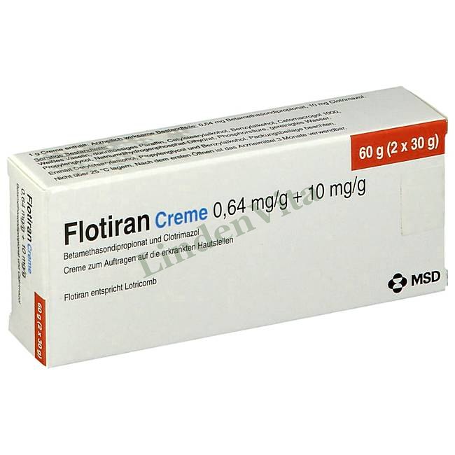 Флотиран / Flotiran - Имидазол-триазол + Кортикостероид — упаковка препарата