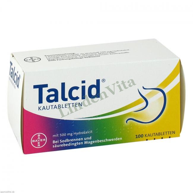 Талцид / Talcid - Гидротальцит — упаковка препарата