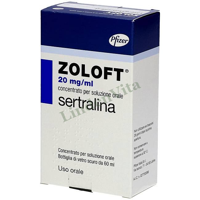 Золофт / Zoloft - Сертралин — упаковка препарата