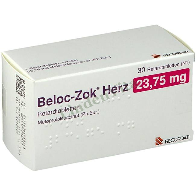 Белок / Beloc - Метопролол — упаковка препарата