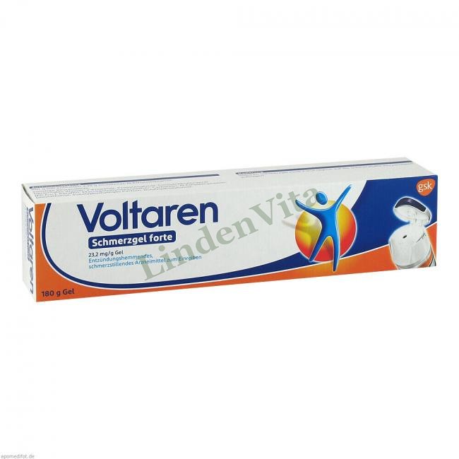 Вольтарен / Voltaren - Диклофенак / Суглоби та кістки — упаковка препарату