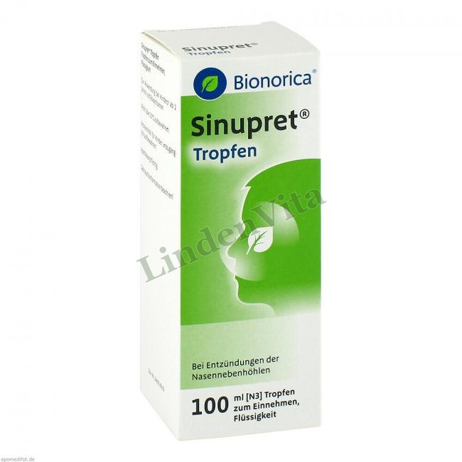 Синупрет / Sinupret — упаковка препарата