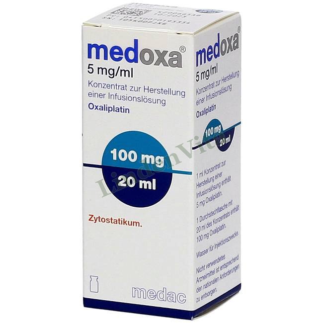 Медокса / Medoxa - Оксалиплатин — упаковка препарата