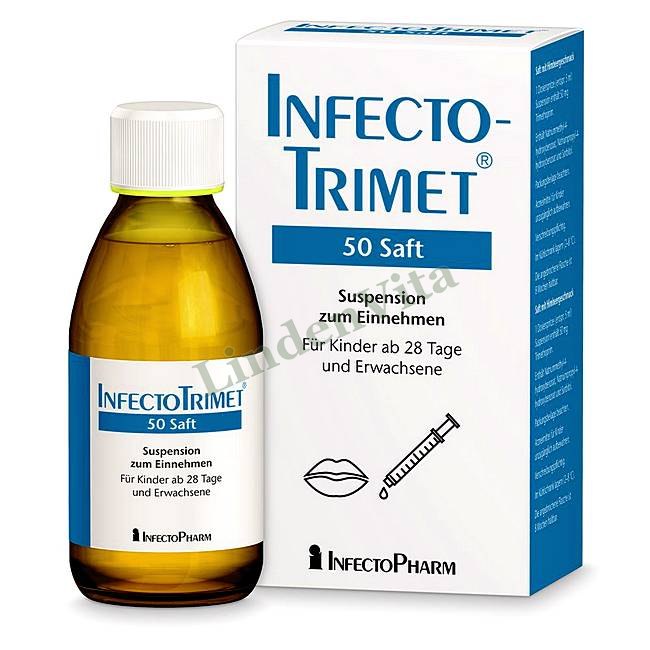 Инфектотримет / Infectotrimet - Триметоприм — упаковка препарата