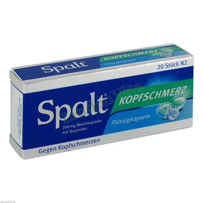 Спалт / Spalt - Ібупрофен / Знеболювальні — упаковка препарату