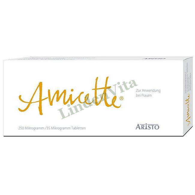 Аміцетте / Amicette - Норгестимат + Етинілестрадіол — упаковка препарату
