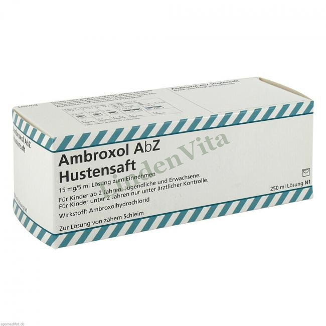 Амброксол / Ambroxol - Амброксол — упаковка препарату