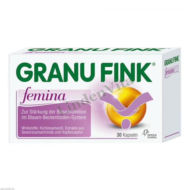 Грану Финк / Granu Fink - Растительные вещества / Гинекология и урология — упаковка препарата