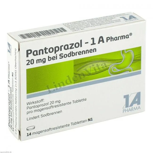 Пантопразол / Pantoprazol - Пантопразол — упаковка препарату