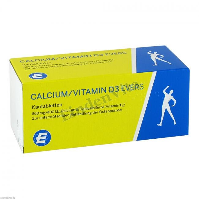 Кальціум Вітамін / Calcium Vitamin - Кальцію карбонат Колекальциферол — упаковка препарату