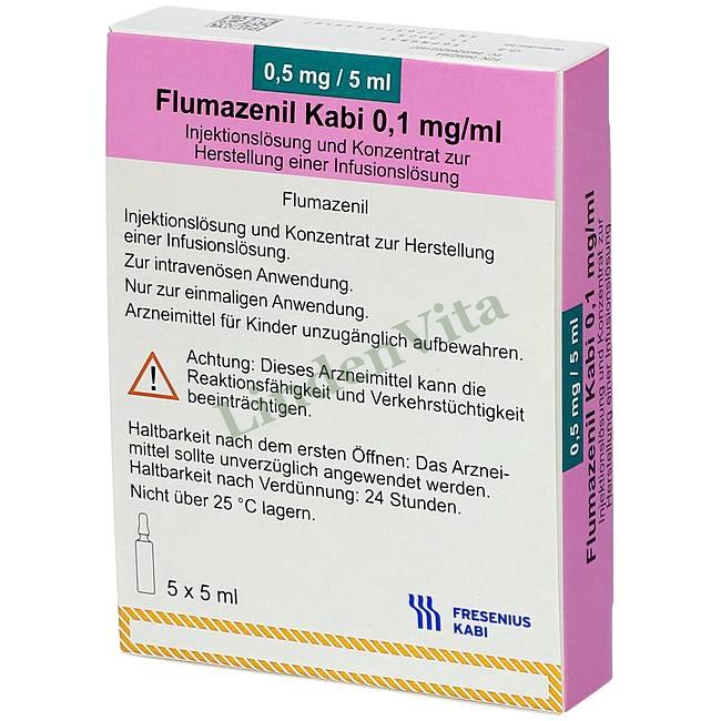 Флумазенил / Flumazenil - Флумазенил — упаковка препарата