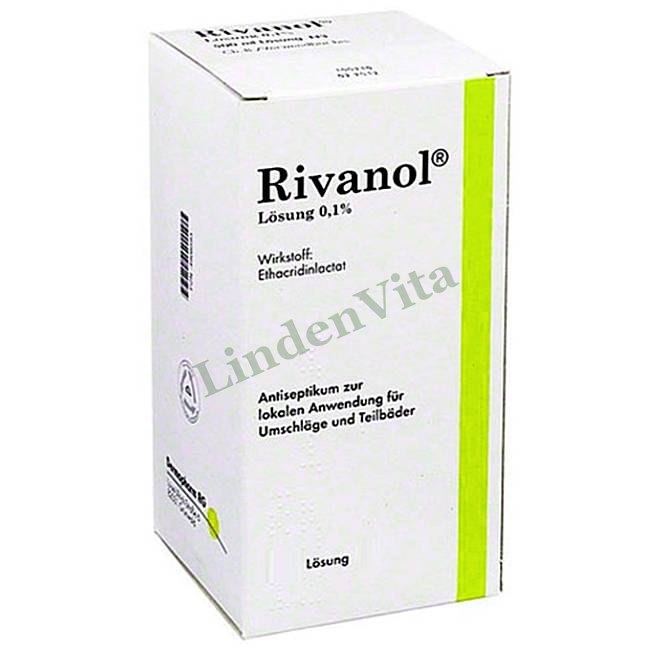 Риванол / Rivanol - Этакридин лактат — упаковка препарата