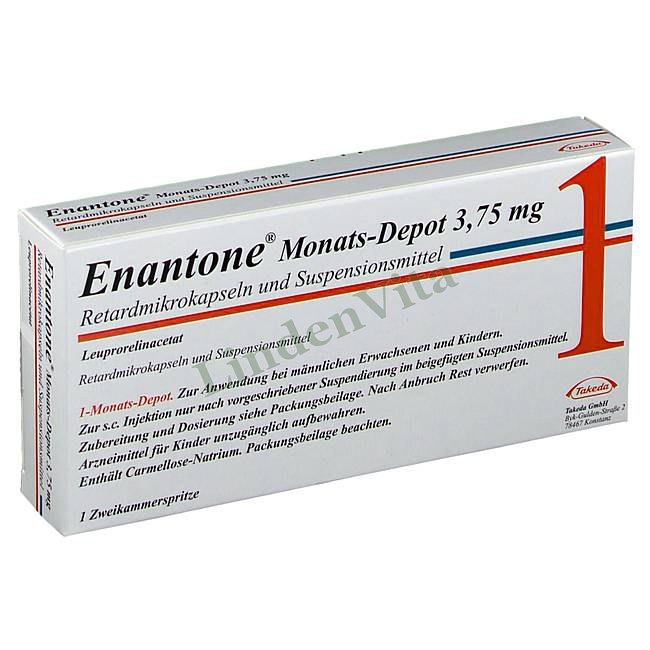 Энантон / Enantone - Лейпрорелин / Противоопухолевые препараты — упаковка препарата