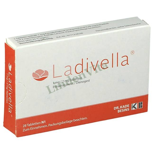 Ладівелла / Ladivella - Дієногест + Естроген — упаковка препарату