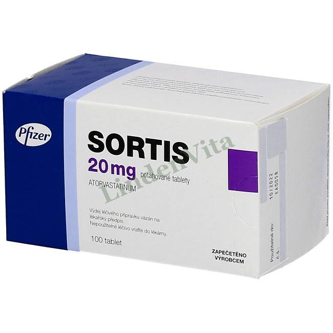 Сортис / Sortis - Аторвастатин — упаковка препарата